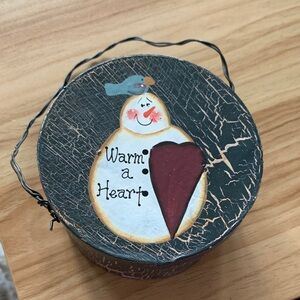 Snowman Holiday Box